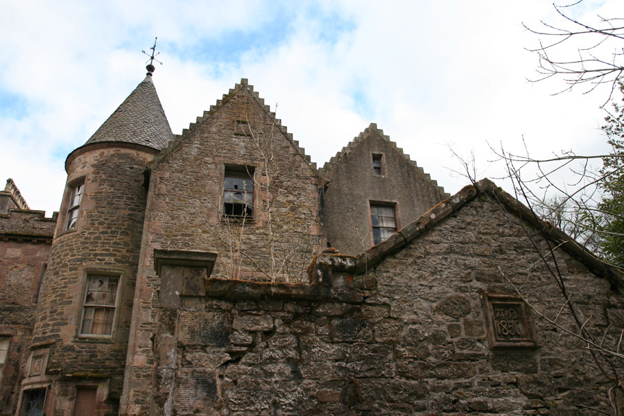 Eastend Castle in Carmichael, Lanarkshire Stravaiging around Scotland